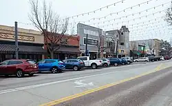 Looking down Wilcox Street (2018)