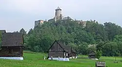 Ľubovňa Castle and an open-air folk museum