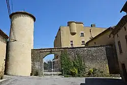 The chateau in Payra-sur-l'Hers
