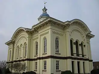 Old Caswell County Courthouse in Yanceyville