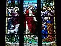 Glass window: Confession of Peter