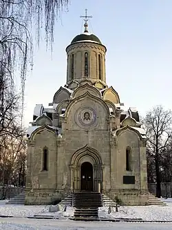 The katholikon of Andronikov Monastery is the oldest building in Moscow (outside the Kremlin) and one of numerous Russian churches dedicated to the Holy Mandylion