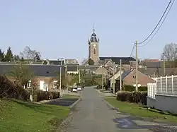 A general view of Catillon-sur-Sambre