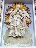 Assumption of the Virgin, by Antonello Gagini, Palermo Cathedral