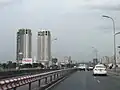 Saigon Bridge before completing the expansion in May 2013