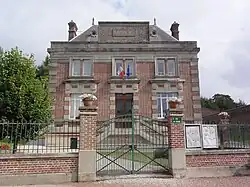 The town hall of Caulaincourt