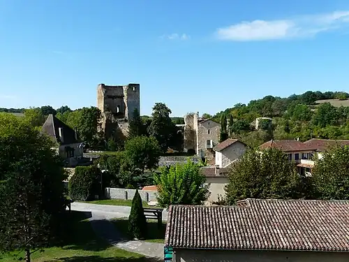 The village of Clérans