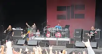 Cavalera Conspiracy at the Norway Rock Festival, 2010