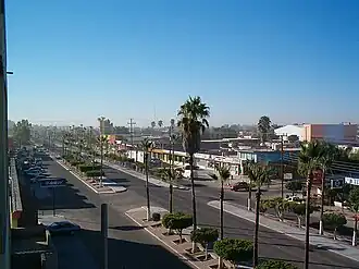 Downtown Ciudad Constitución in Comondú municipality