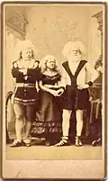 Lucasie Family cabinet card
