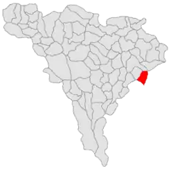 Location in Alba County