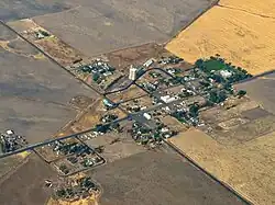 View of the town in 2025