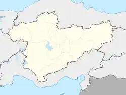 Sivas is located in Turkey Central Anatolia