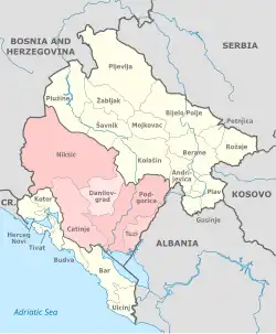 Central Montenegro