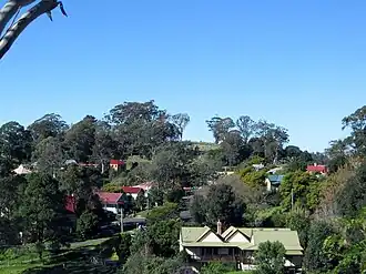 A view of Central Tilba