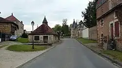 The centre of Laneuville-à-Rémy