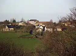 The centre of the village