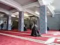 The mosque prayer room
