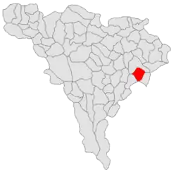 Location in Alba County