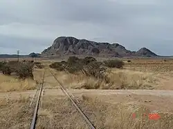 Cerro de San Nicolas, a hill in the northern part of the municipality of Sain Alto