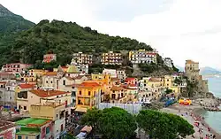 Panoramic view of Cetara