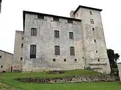 The castle in Avezan