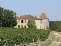 The chateau of Mauhic in Loubédat