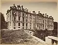 Château-Neuf after the fire of 31 January 1871