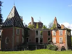 Ruins of the chateau