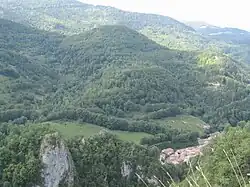 Town seen from the chateau