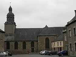 The church of Châtelaudren