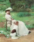La femme au chien, Pastel, 1904