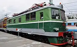 ChS1-073 at the Novosibirsk Railway museum