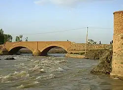 The old bridge on Hari River in 2006