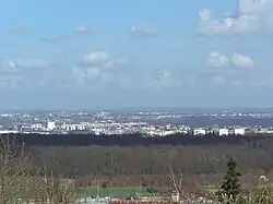 A general view of Achères