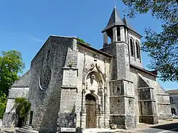 The church in Champagnac-de-Belair