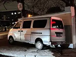 Early example of the Changhe Freedom microvan (rear quarter)