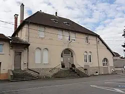 The town hall in Chanteheux