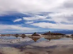 Chaka Salt Lake, Ulan County