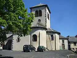 The church in Charbonnières-les-Varennes