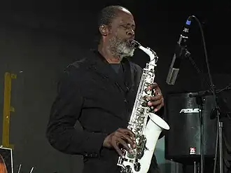Gayle performing in 2007