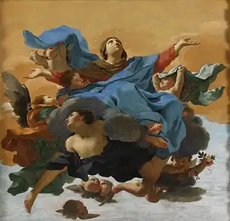 The Assumption of the Virgin (1630) by Charles Mellin