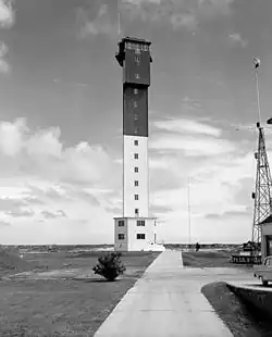 The lighthouse in 1962