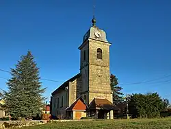 The church in Charmoille