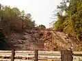 Waterfall during the dry season