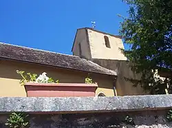 The church in Charrecey