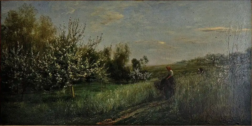 Spring by Charles-François Daubigny