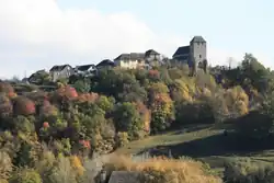 A general view of Chasteaux