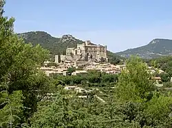 Castle and village of Le Barroux