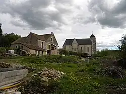 A general view of Chaudenay-la-Ville